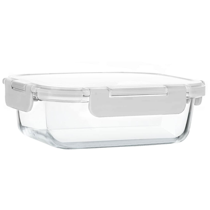 Glass Meal Prep Containers with Lids for Storage and Reheating