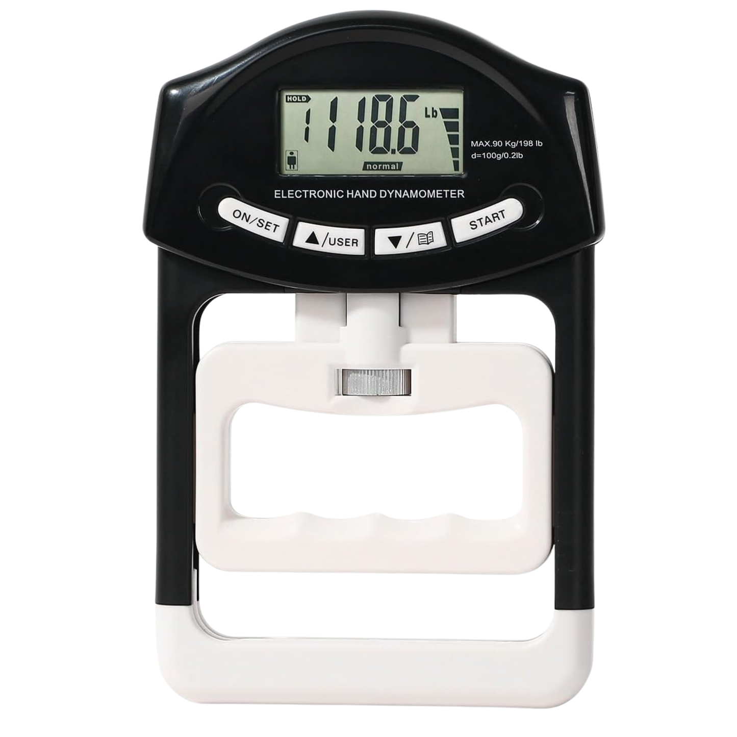 Grip Strength Dynamometer with Digital LCD Measurement Display