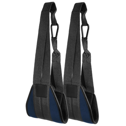 Hanging Ab Straps with Neoprene Padding for Pull-Up Bars Gym