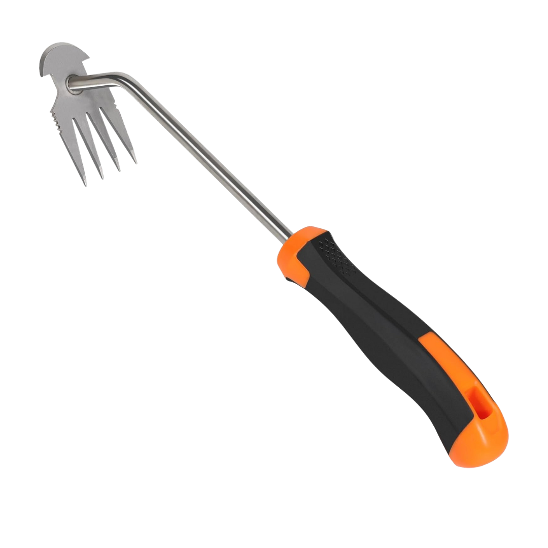 Heavy-Duty Stainless Steel Weeding Tool with Long Handle