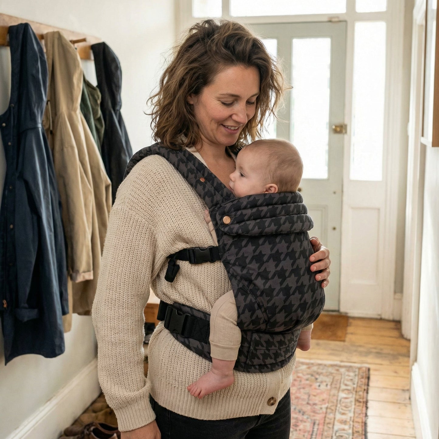 Harbor Checkered Baby Carrier