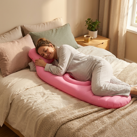 Nest Inflatable Body Pillow-Huggleo-