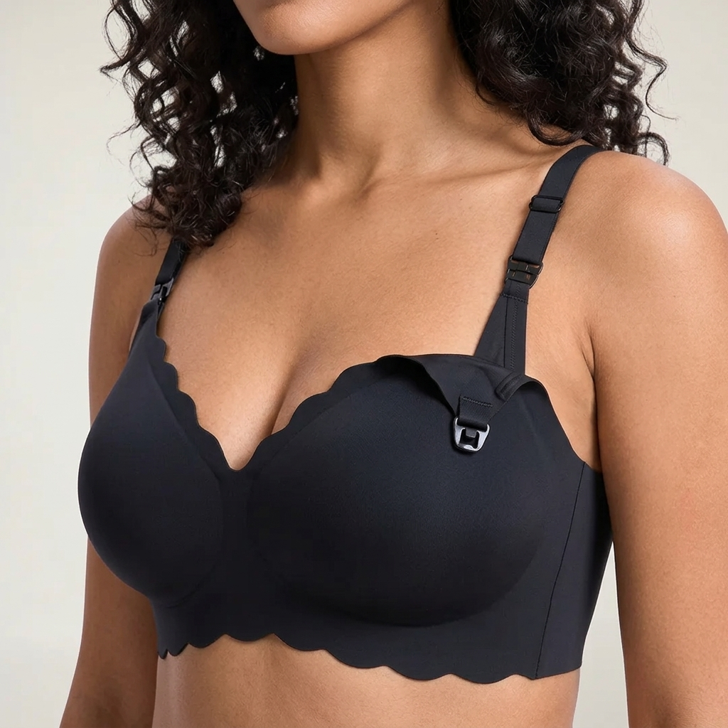 Cloud Seamless Nursing Bra-Huggleo-