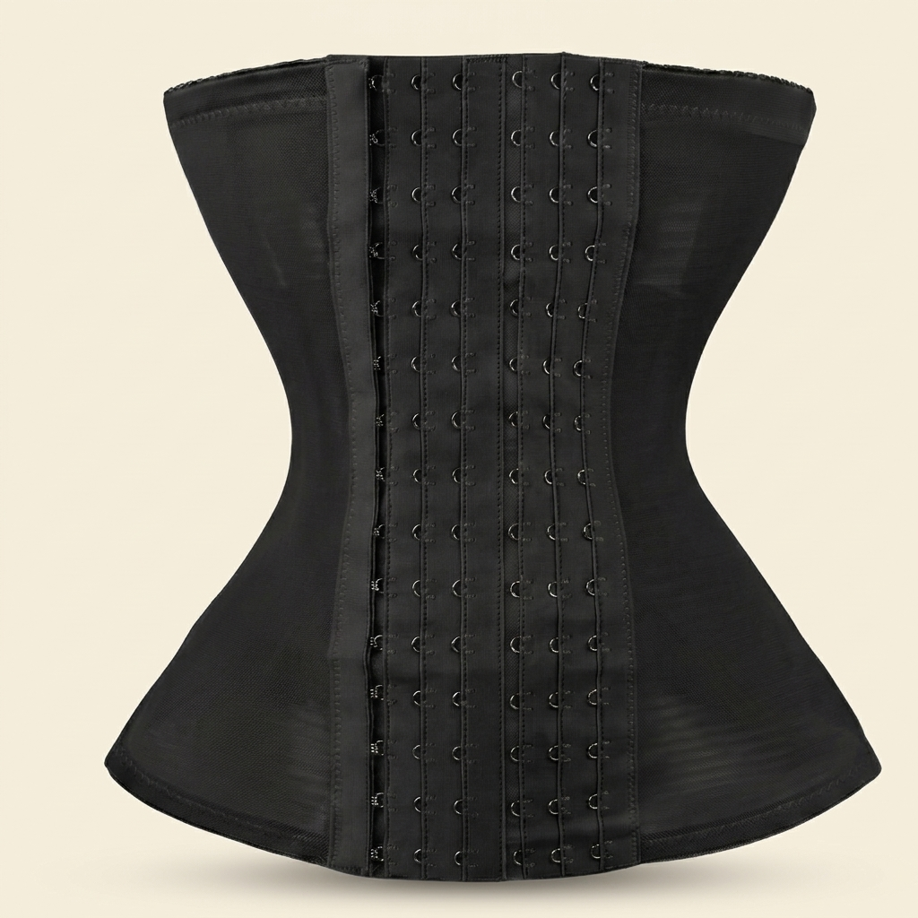 Steady Postpartum Corset-Huggleo-Black-S