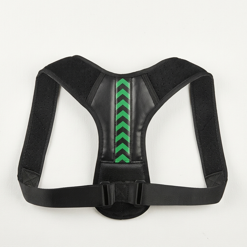 Steady Posture Brace-Huggleo-Black Green-S 20-40kg