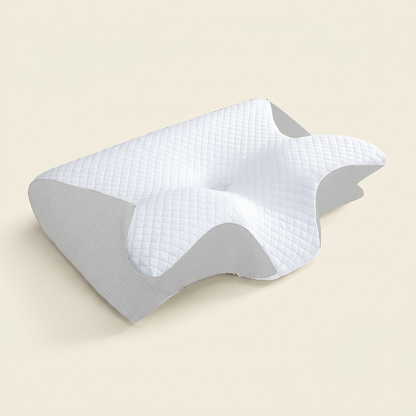 Calm Cervical Pillow-Huggleo-White-