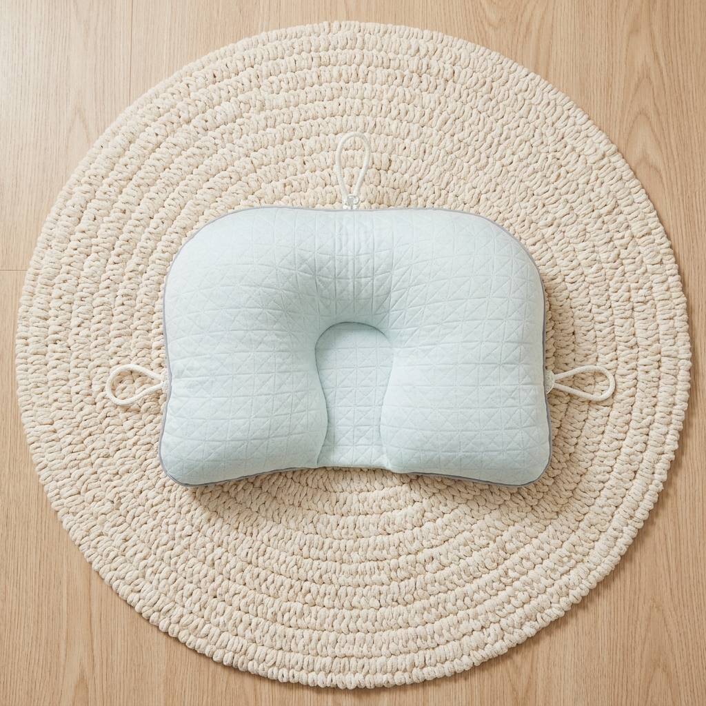 Twinkle Star Baby Support Cushion top-down flat lay