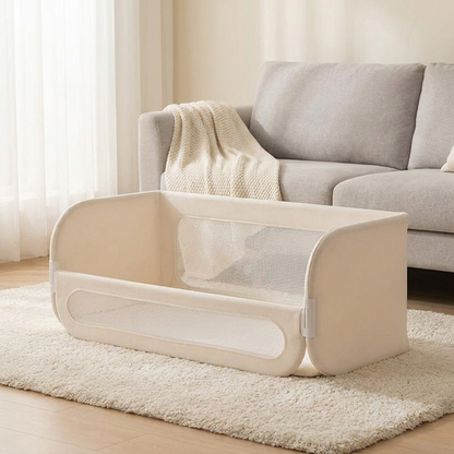 Haven Toddler Bed Guard Rail – living room scene