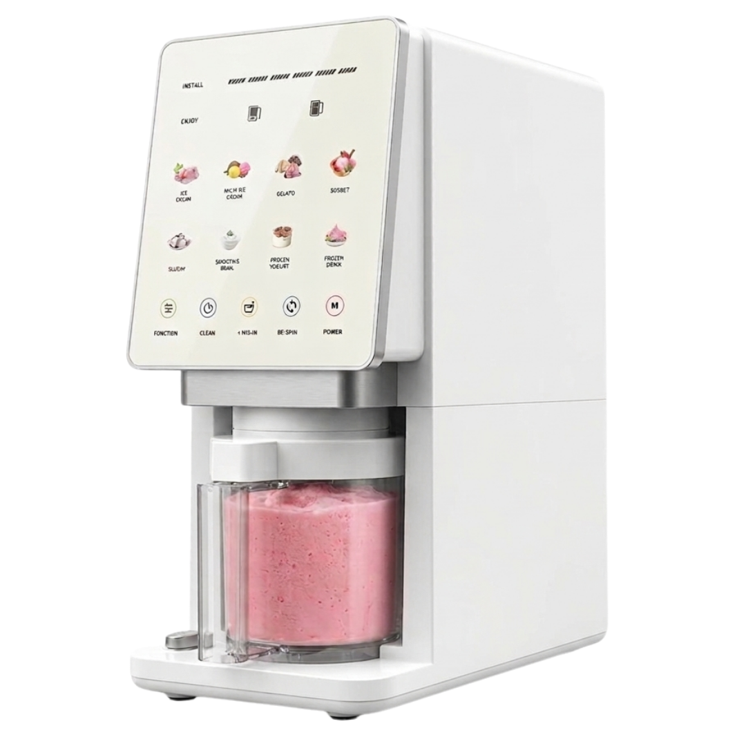 Ice Cream Maker with 20oz Pint and 10 Preset Programs Dessert Machine