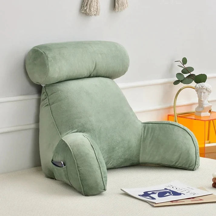 Haven Reading Pillow-Huggleo-Green-