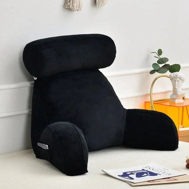 Haven Reading Pillow-Huggleo-Black-