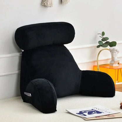 Haven Reading Pillow-Huggleo-Black-