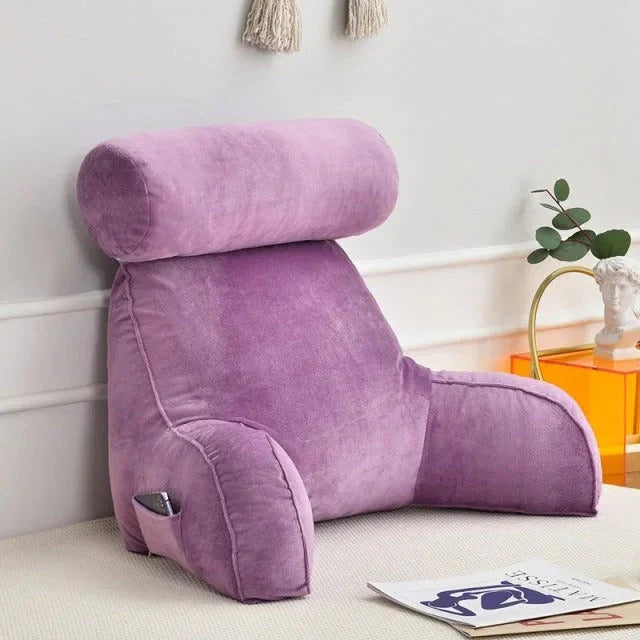 Haven Reading Pillow-Huggleo-Purple-