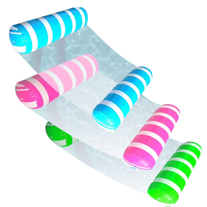 Inflatable Pool Float Hammock Lounge Chair Multi-Piece Set