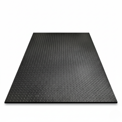 Large 10mm TPE/NPE Gym Floor Mat Anti-Slip Foam for Workouts