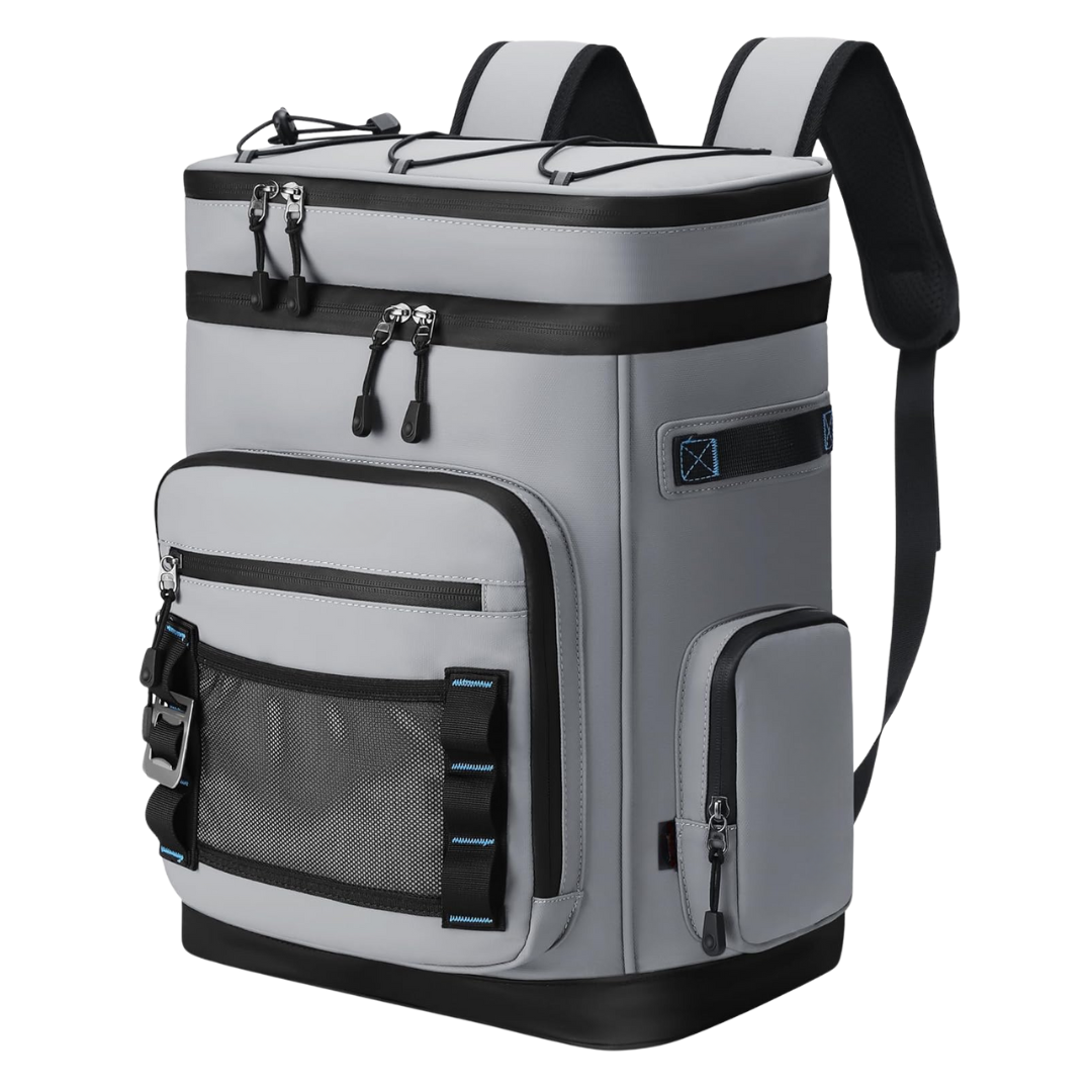 Large Water-Resistant Insulated Cooler Backpack 30L for Outdoors