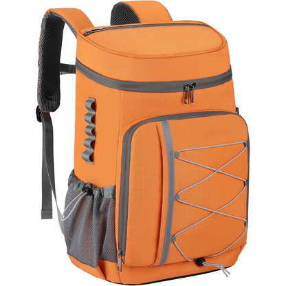 Leak-Resistant Insulated Cooler Backpack For Family Outdoor Travels