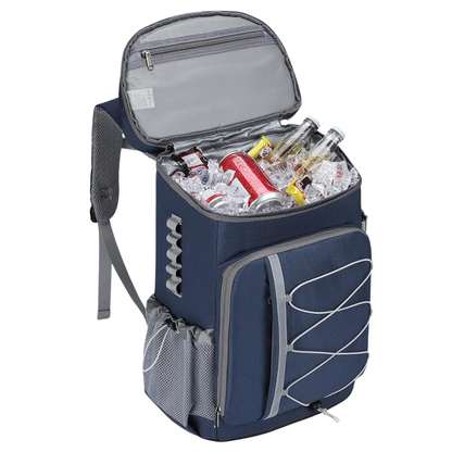 Leak-Resistant Insulated Cooler Backpack For Family Outdoor Travels