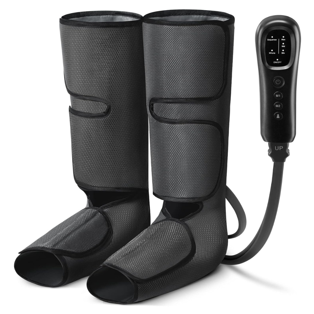 Leg Compression Massager for Feet and Calves with 2 Modes 3 Levels
