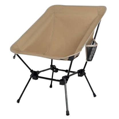 Lightweight Folding Camping Chair with Adjustable Dual Height