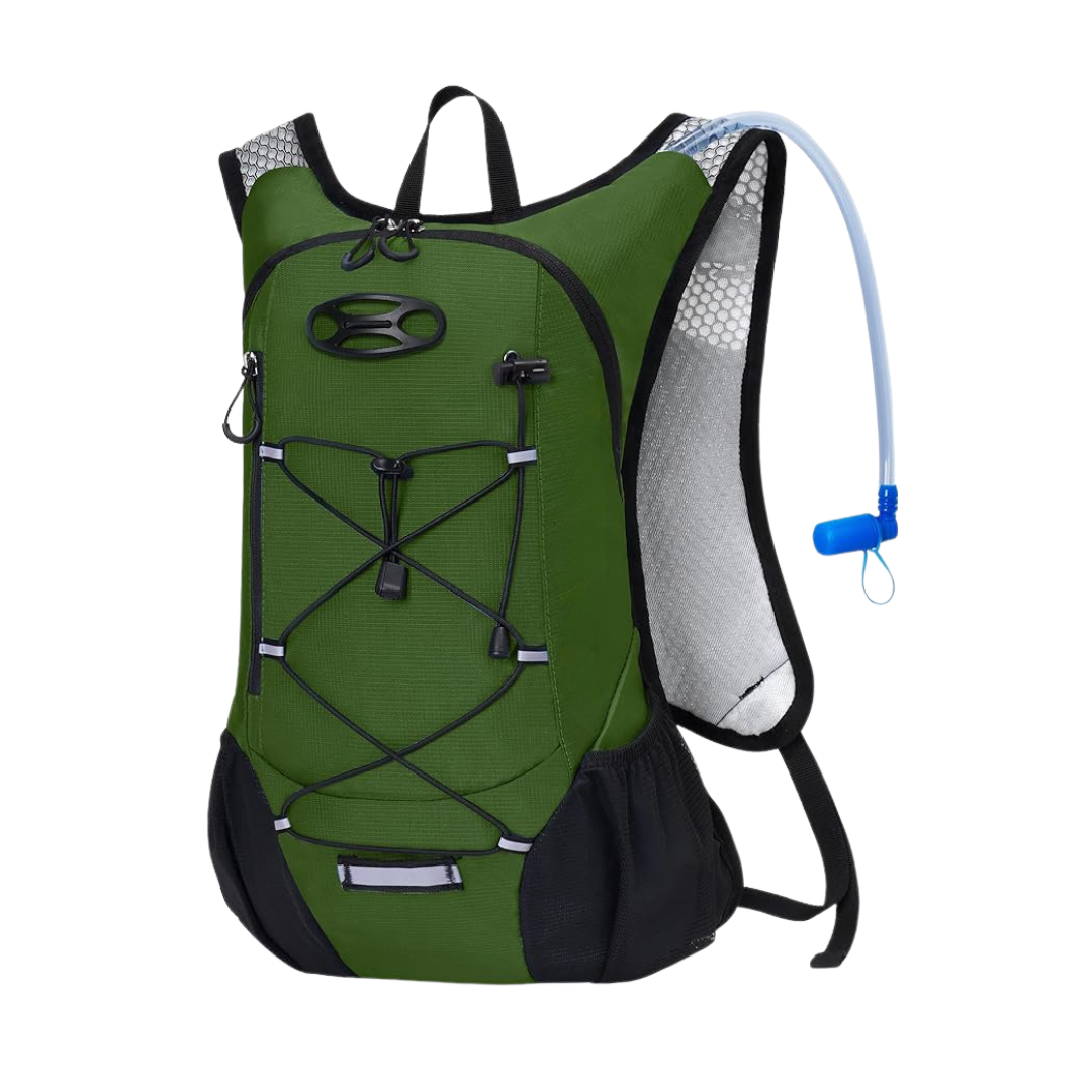 Lightweight Hydration Backpack with 2L Water Bladder for Hiking