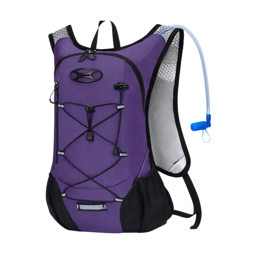 Lightweight Hydration Backpack with 2L Water Bladder for Hiking