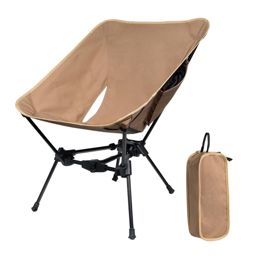Lightweight Outdoor Folding Chair with 330 lbs Load Capacity