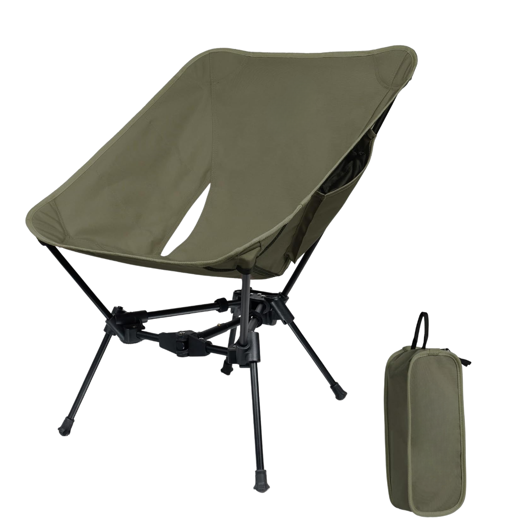 Lightweight Outdoor Folding Chair with 330 lbs Load Capacity