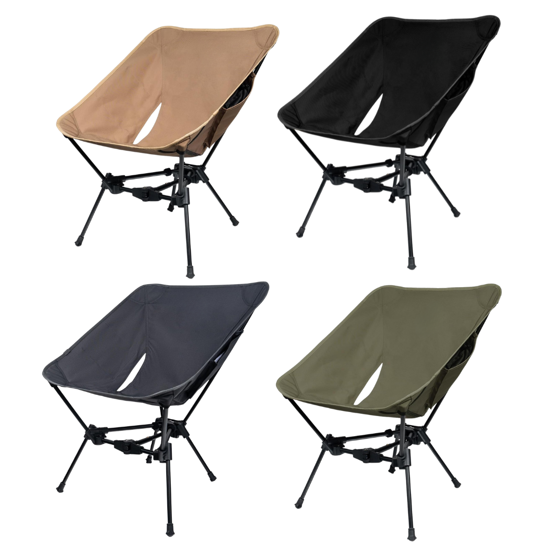 Lightweight Outdoor Folding Chair with 330 lbs Load Capacity