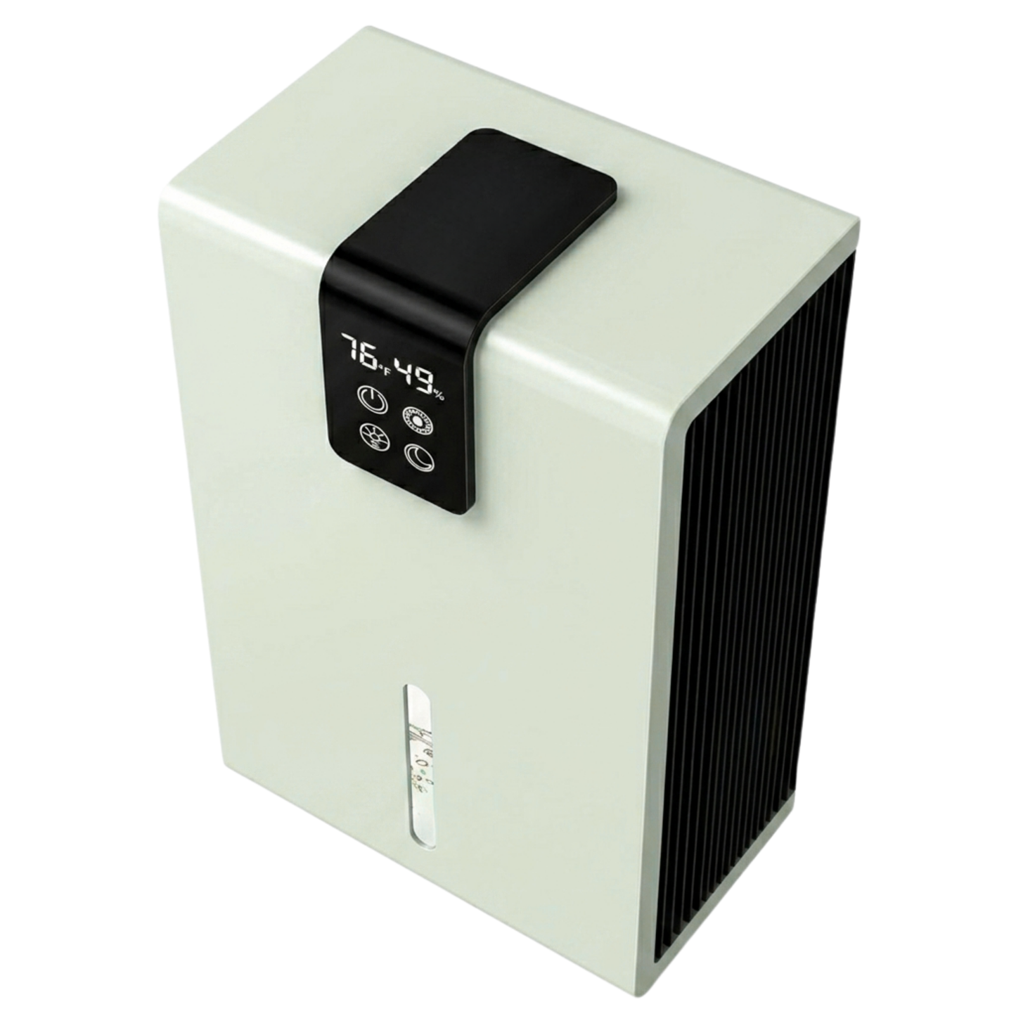 Low-Noise Dehumidifier 98oz Tank for 1000 Sq Ft Rooms with Auto Off