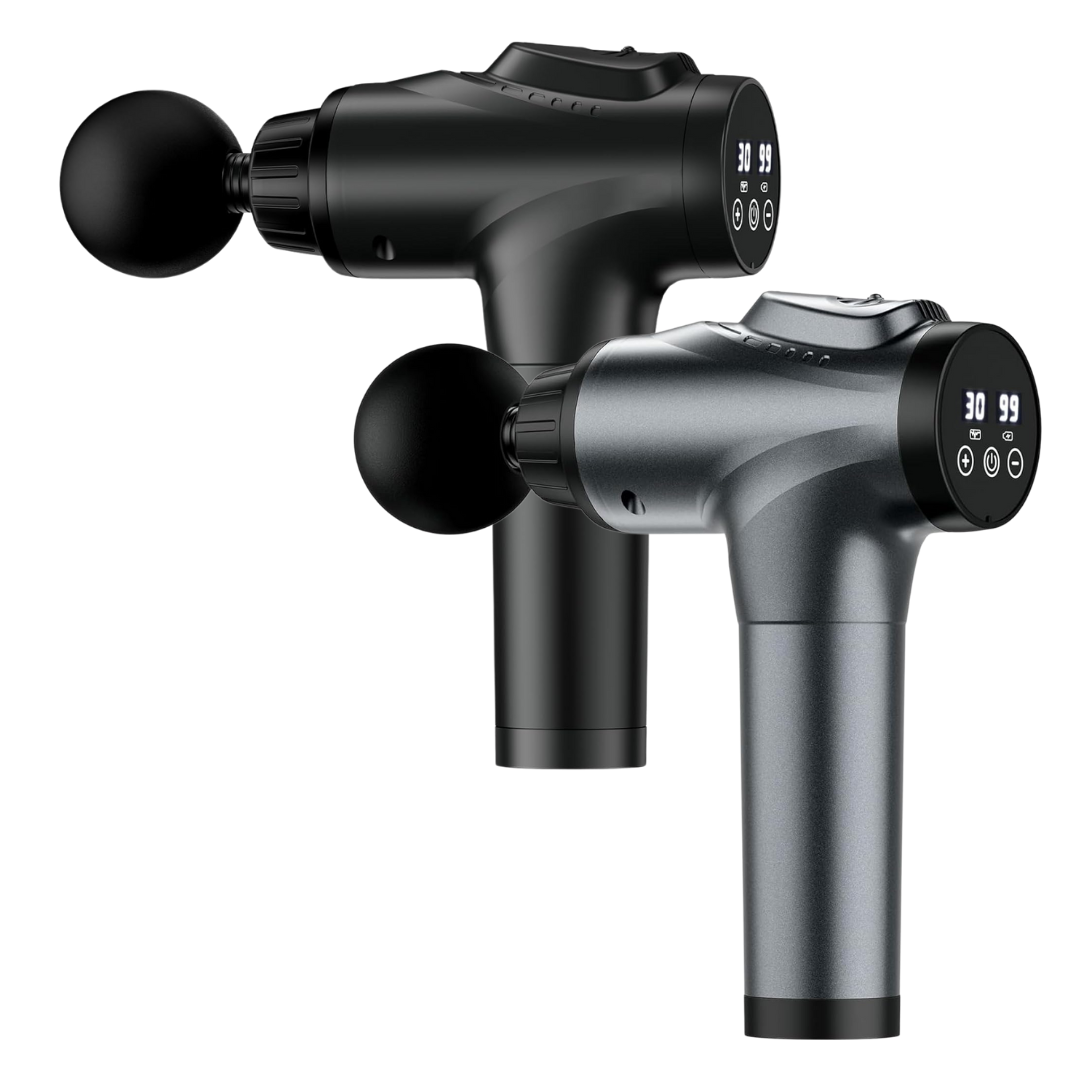 Massage Gun with 30 Speeds and 9 Heads for Back and Muscle Use