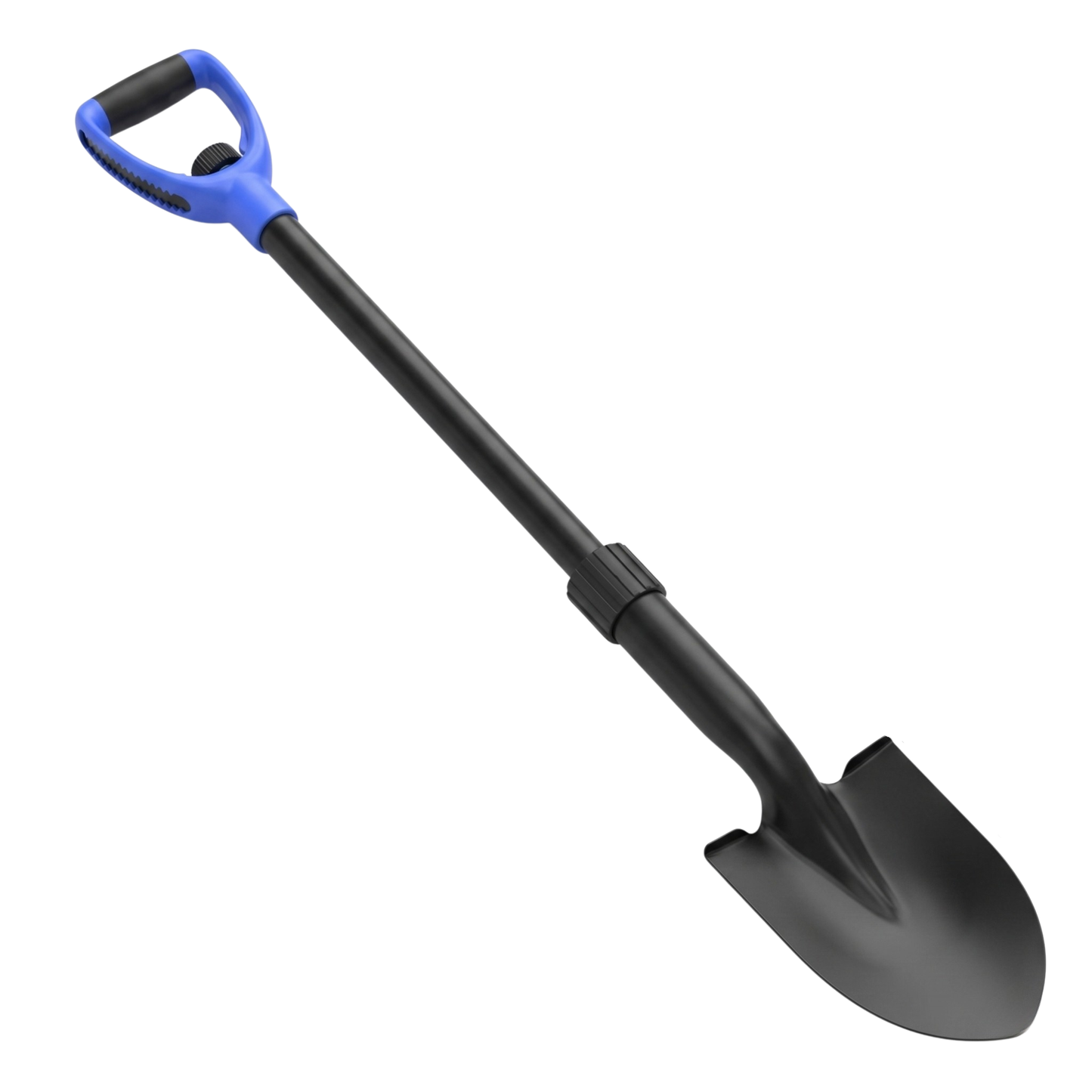 Metal Garden Spade Shovel with Fiberglass Shaft for Soil Digging