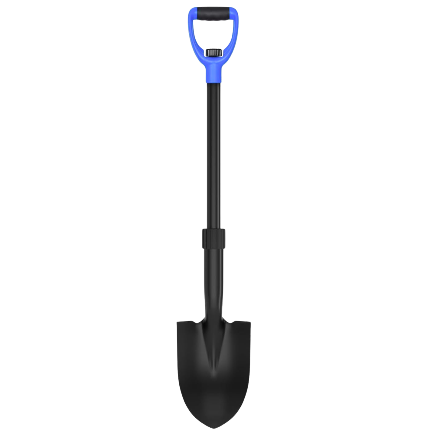 Metal Garden Spade Shovel with Fiberglass Shaft for Soil Digging