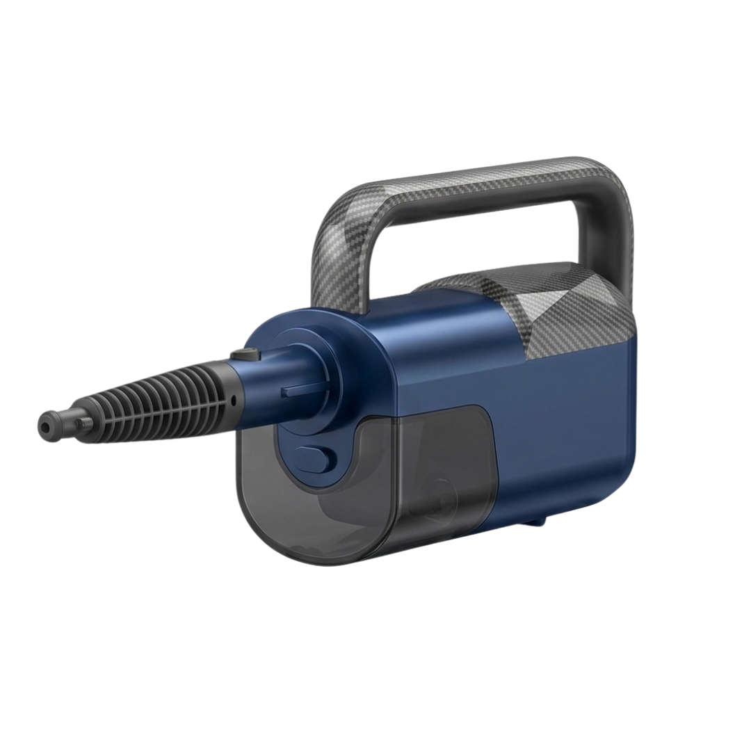 Multi-Attachment Steam Mop with Detachable Steamer, 350ml Water Tank