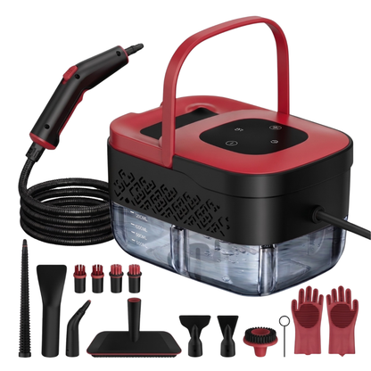Multi-Purpose Steam Cleaner 1500W with Accessories, 1.25L Tank