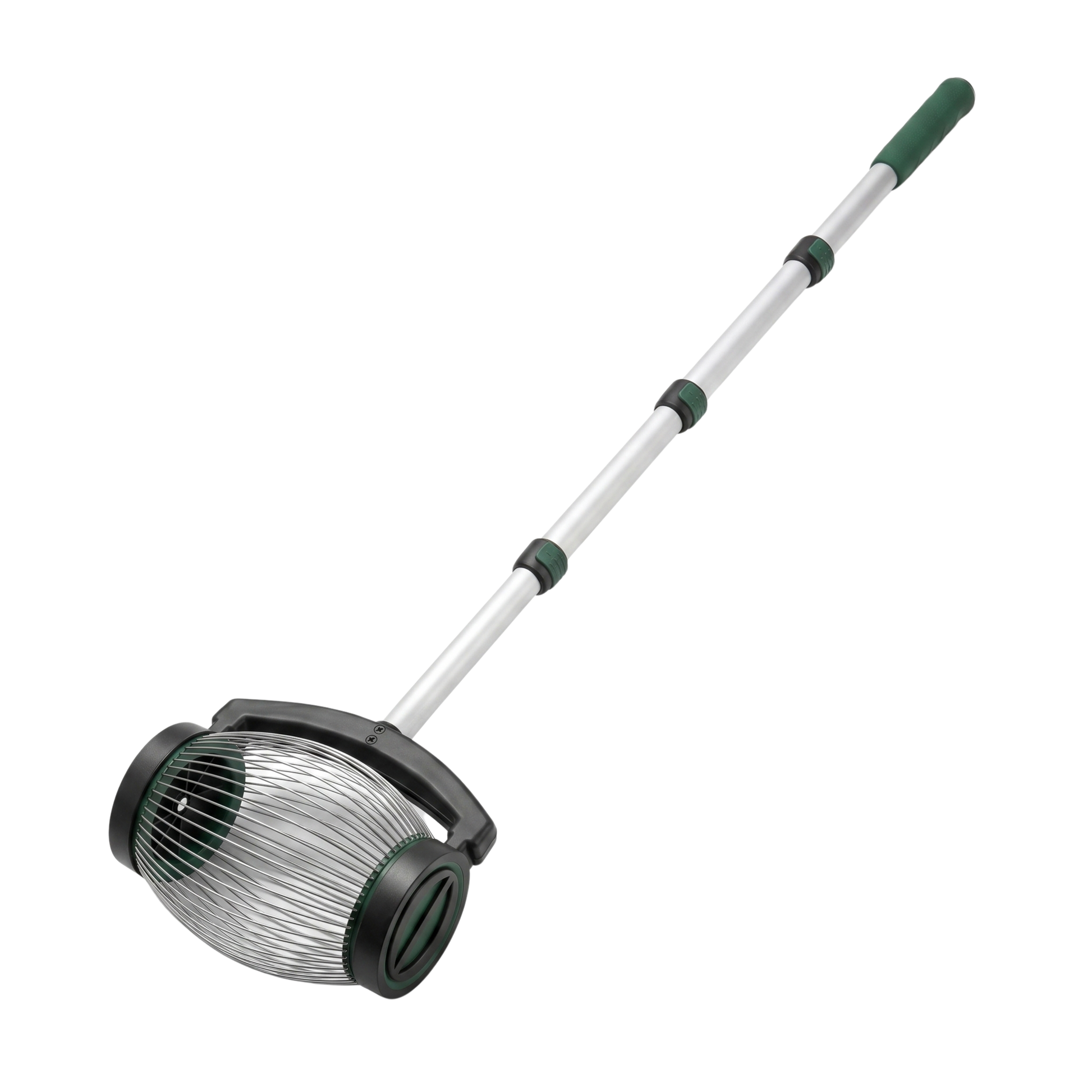 Nut Gatherer Roller Side Dump Acorns Pecans 5 lb Capacity Tool