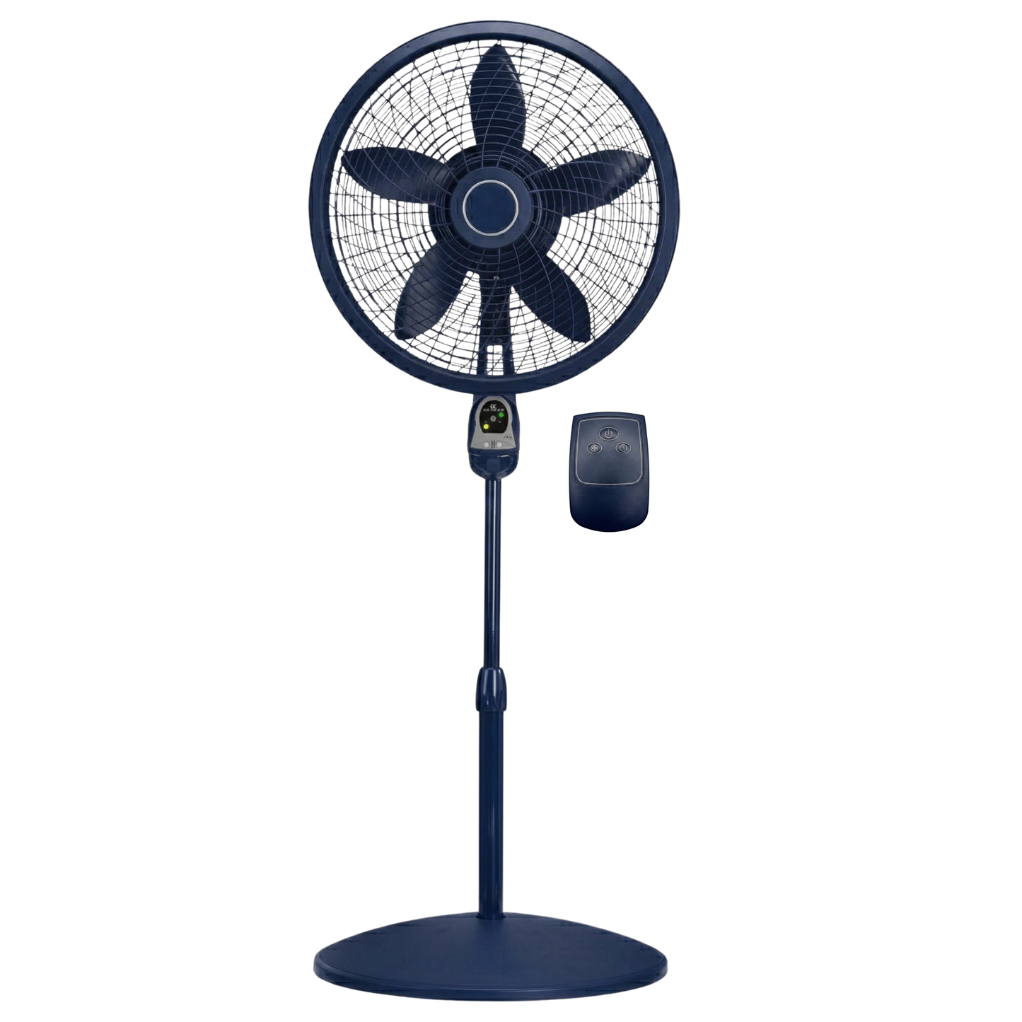 Oscillating Pedestal Fan with Remote Timer and 3 Speed Settings