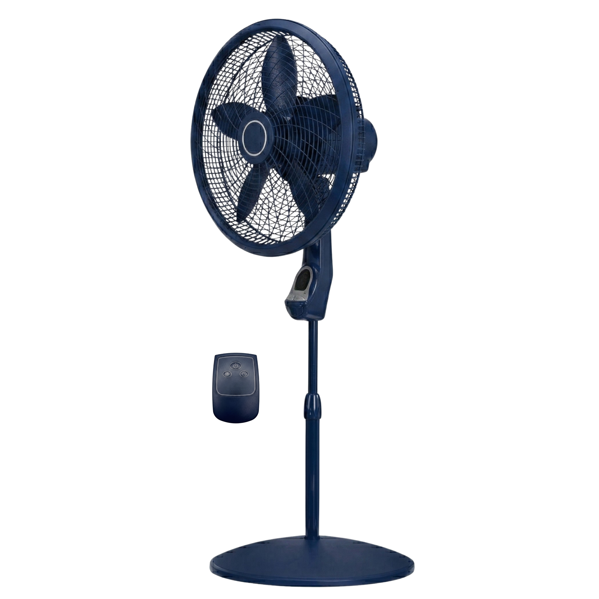 Oscillating Pedestal Fan with Remote Timer and 3 Speed Settings