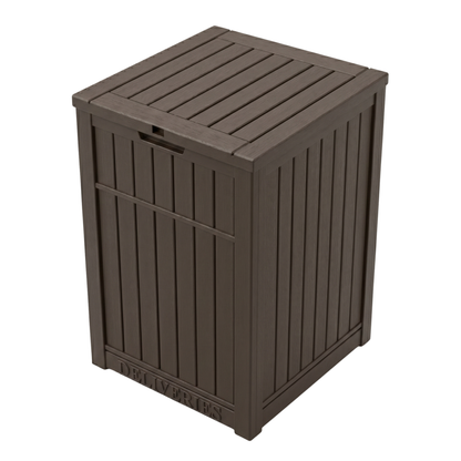 Package Delivery Box 180 L Resin Parcel Storage with Sign Panel