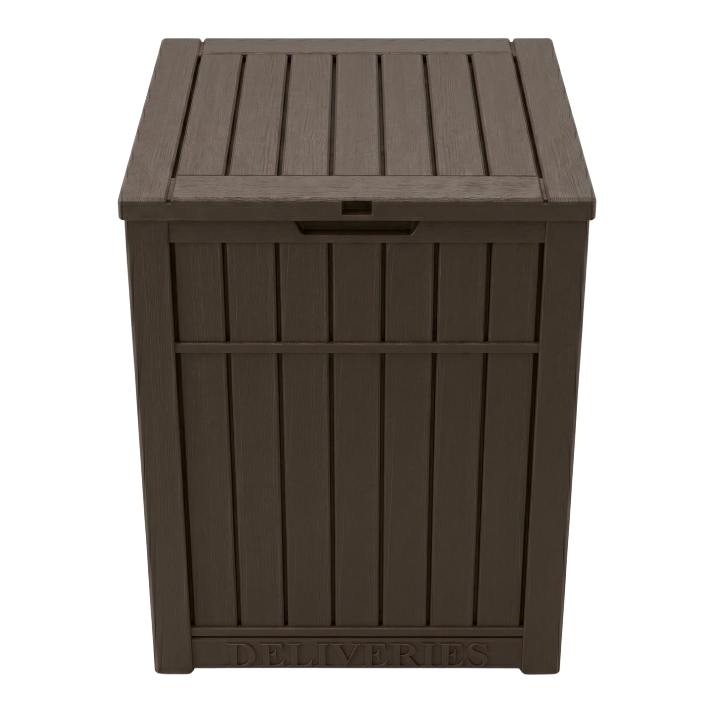 Package Delivery Box 180 L Resin Parcel Storage with Sign Panel