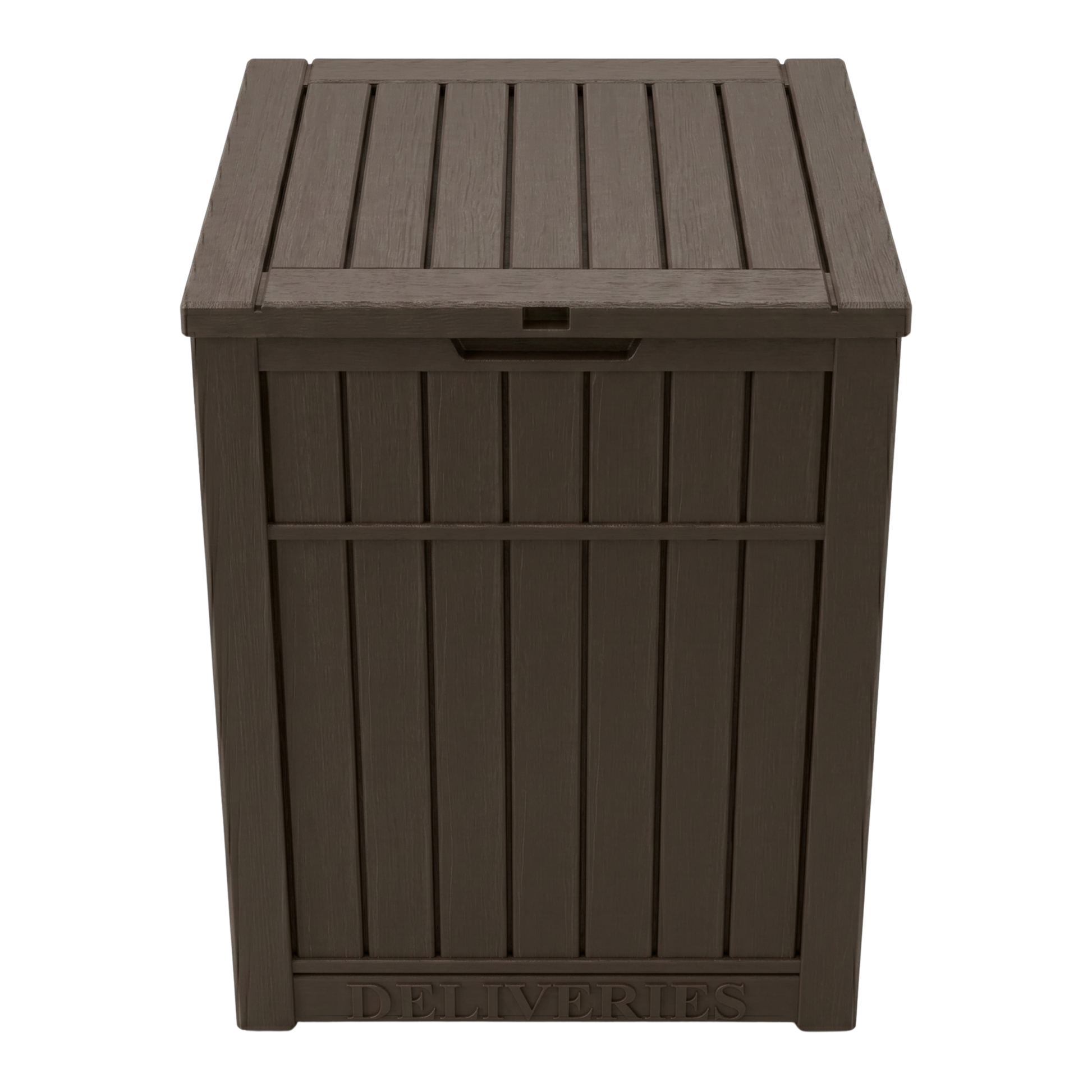 Package Delivery Box 180 L Resin Parcel Storage with Sign Panel