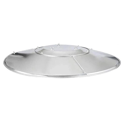 Patio Heater Reflector Shield Replacement 33in Aluminum Heat Cover