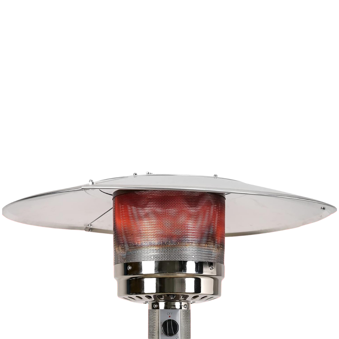 Patio Heater Reflector Shield Replacement 33in Aluminum Heat Cover