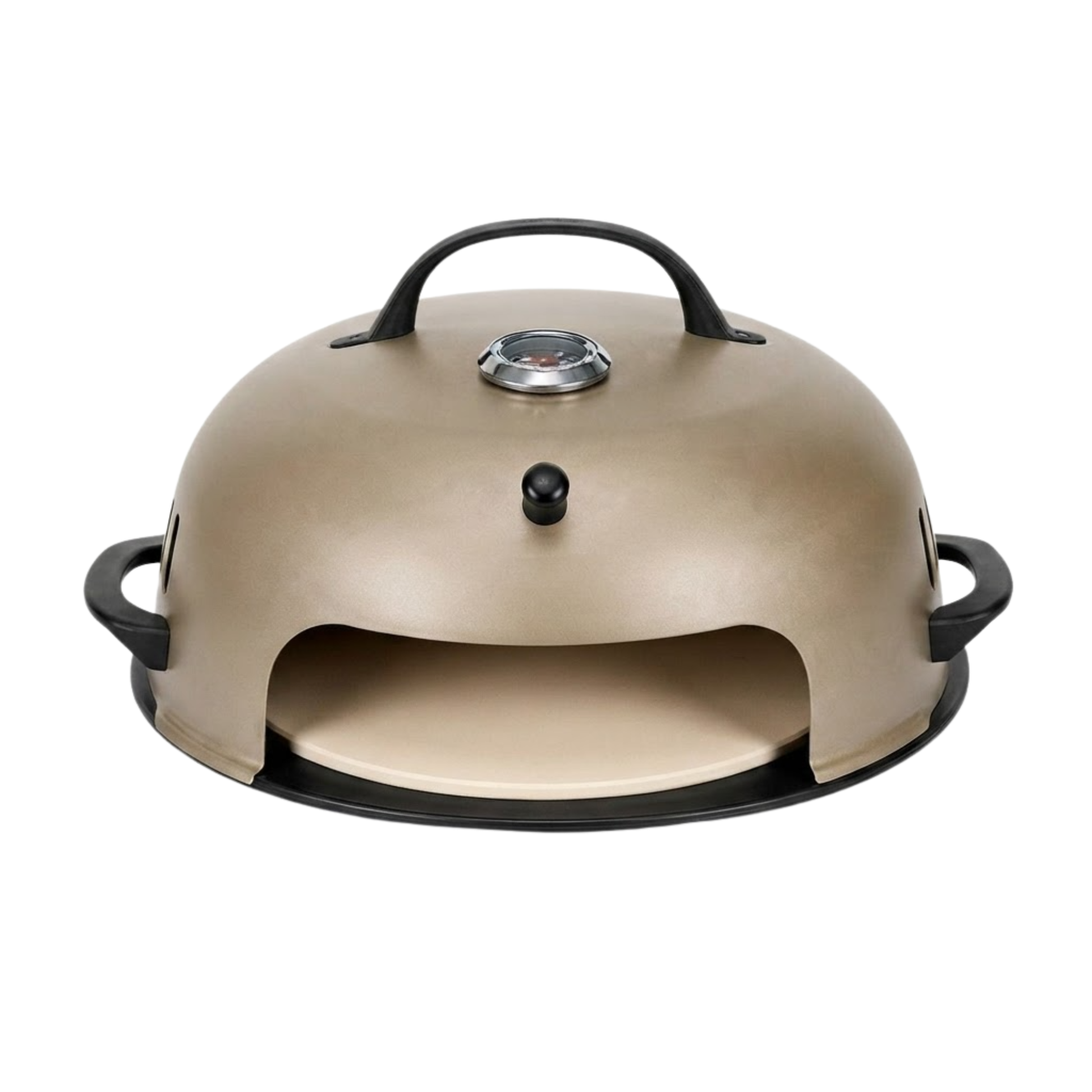 Pizza Oven for Grill Tops with Ceramic Stone for 12 in Pizzas