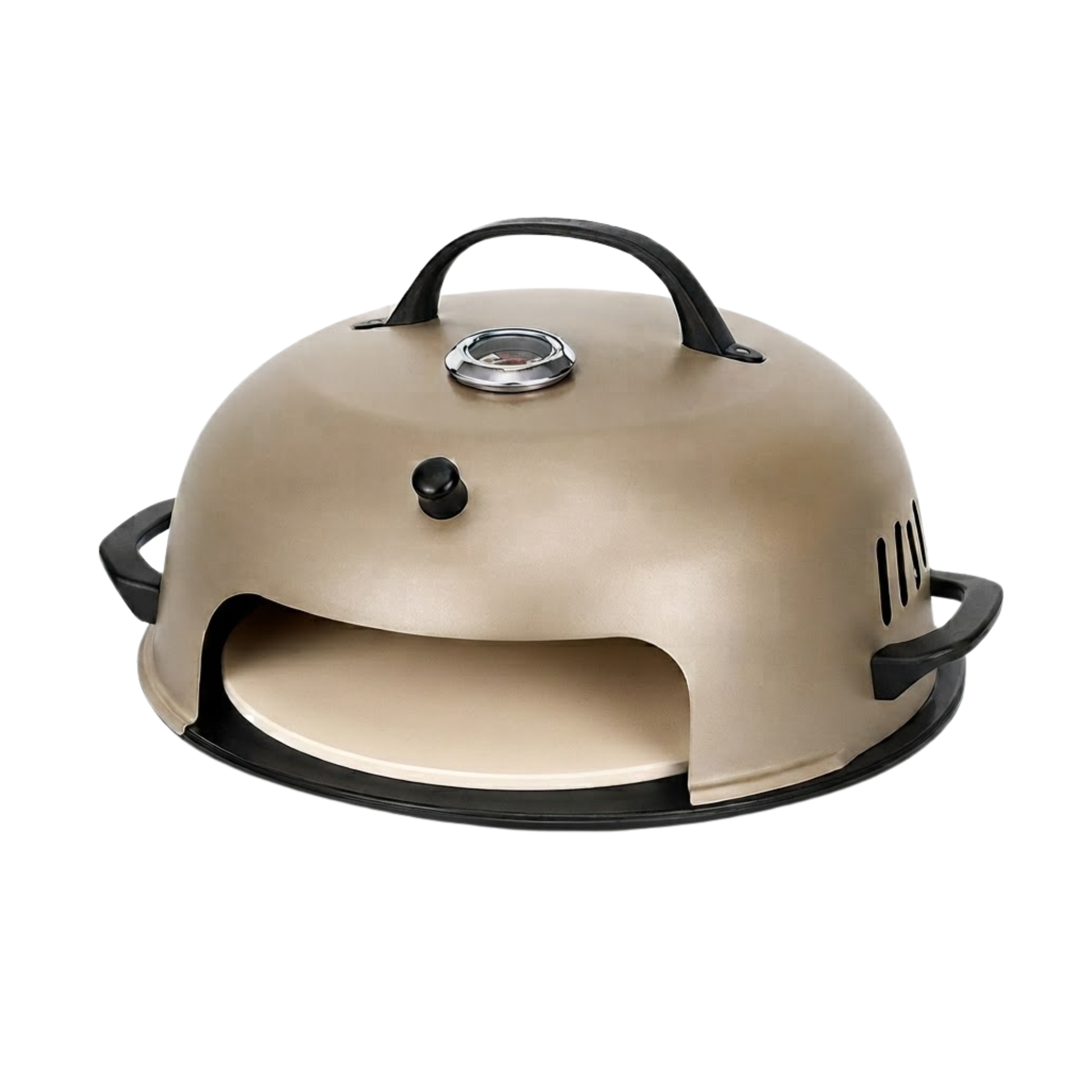 Pizza Oven for Grill Tops with Ceramic Stone for 12 in Pizzas