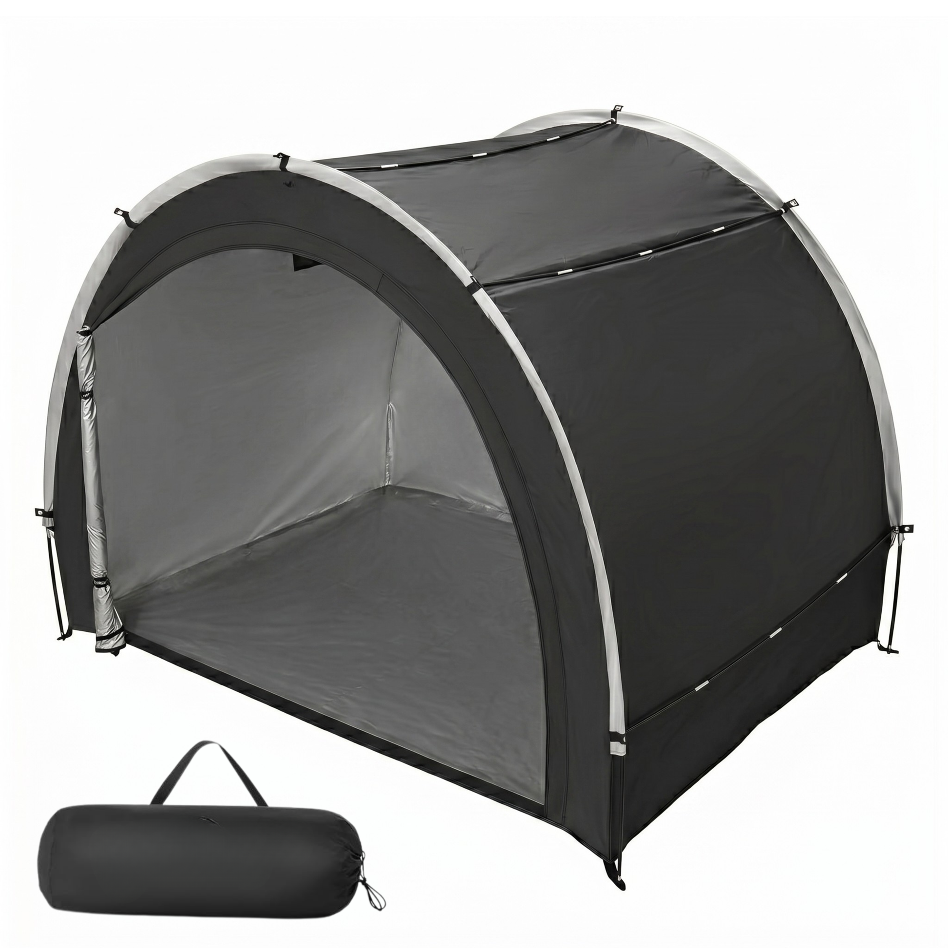Portable Bike Storage Shed Tent for Patio and Lawn Equipment