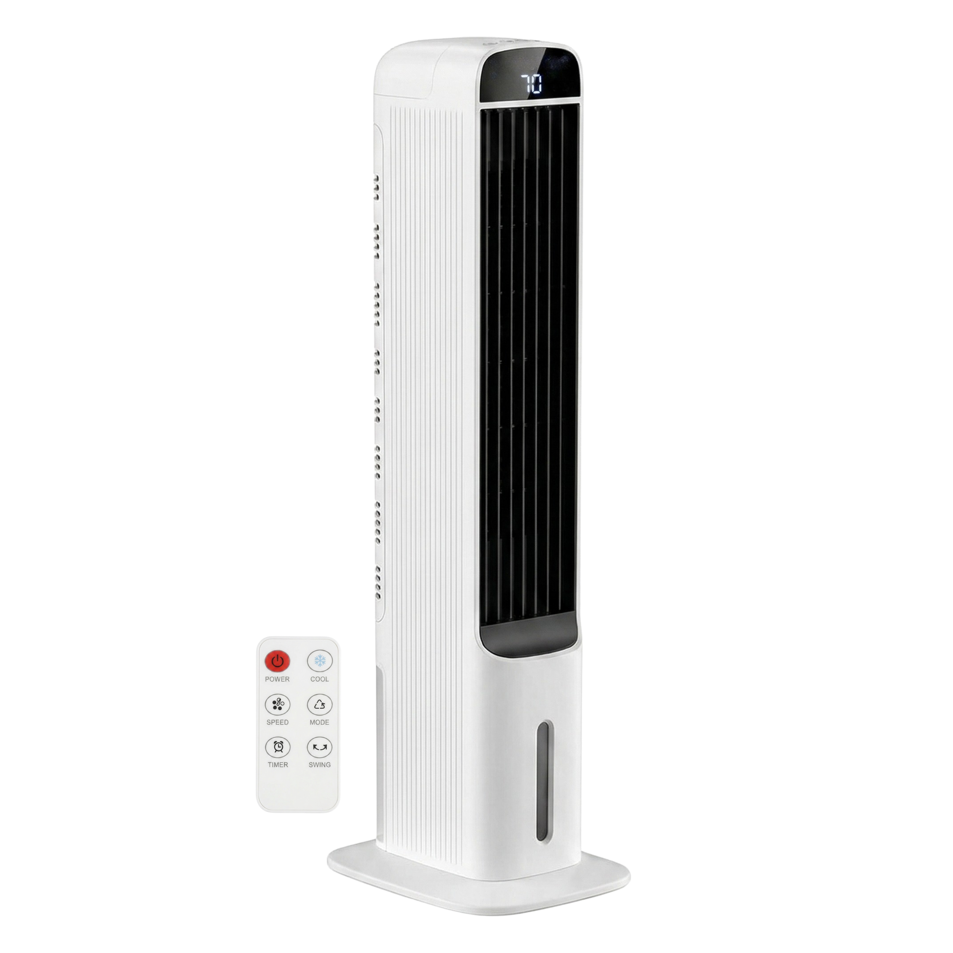 Portable Evaporative Air Cooler Fan with Smart Timer Control