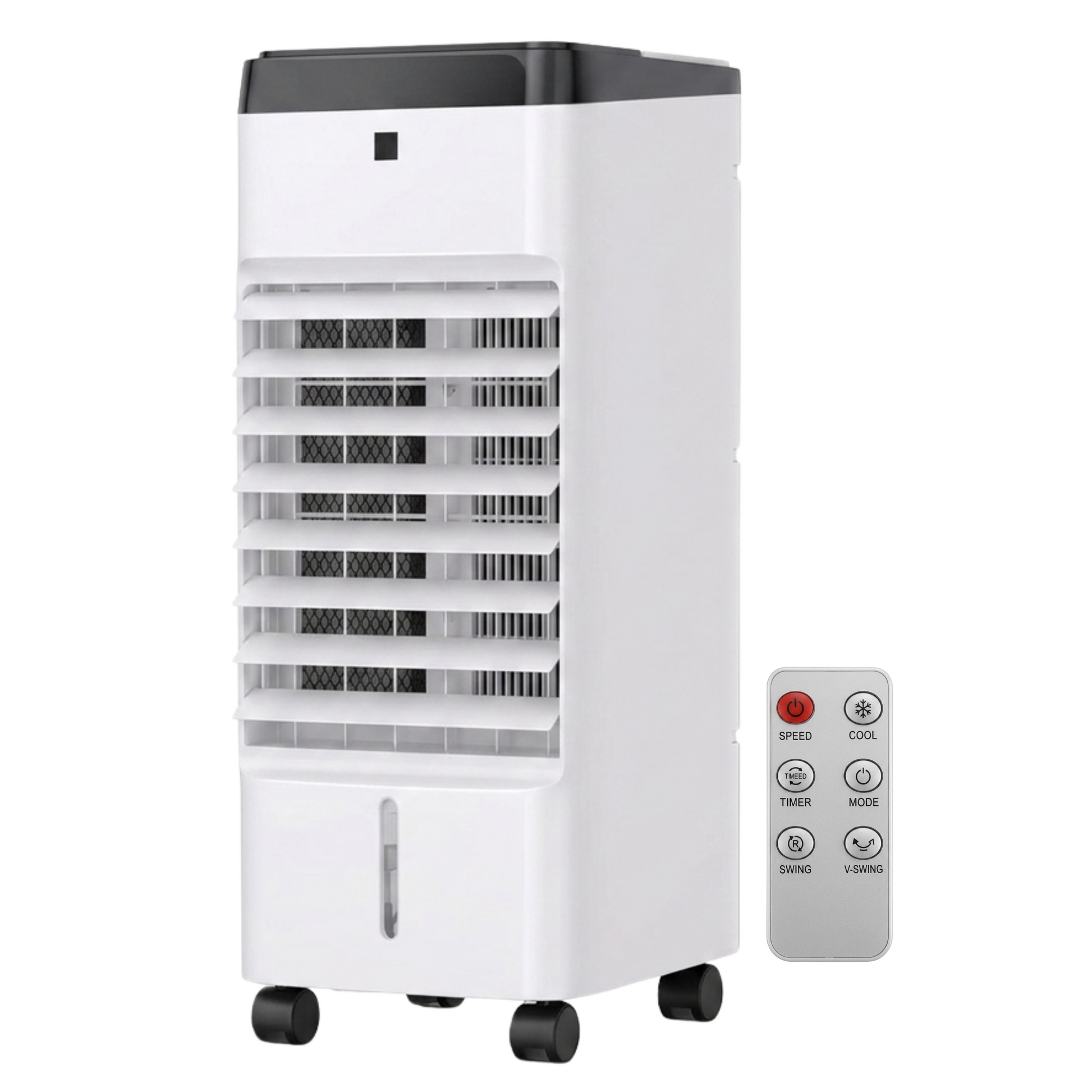 Portable Evaporative Air Cooler with Remote Control and 12H Timer