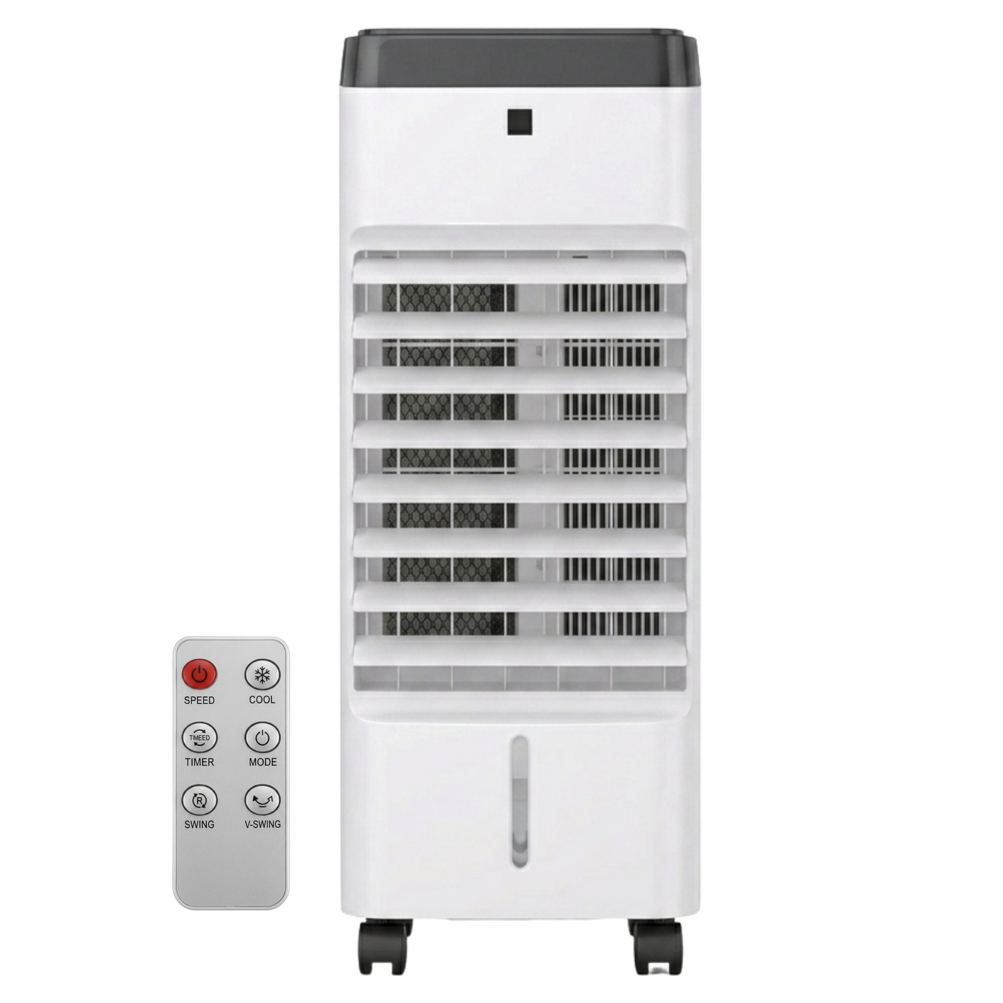 Portable Evaporative Air Cooler with Remote Control and 12H Timer