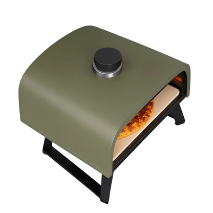Portable Outdoor Gas Pizza Oven with 13-Inch Pizza Stone Kit